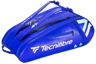 Tecnifibre Tennis Racket Bag Tour Endurance ID (Racket Bag, 2 Main Compartments, Shoe Compartment) 2025 Blue 12-Pack